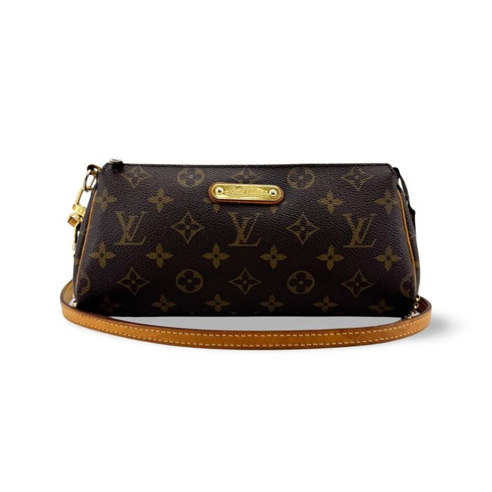 Louis Vuitton Eva Monogram Canvas Brown Canvas Shoulder Bag Bag